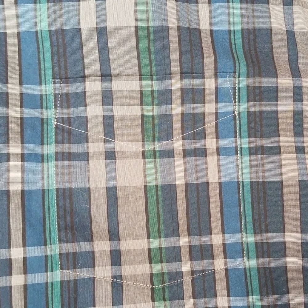 Van Heusen Mens Plaid Longsleeve - Picture 4 of 4
